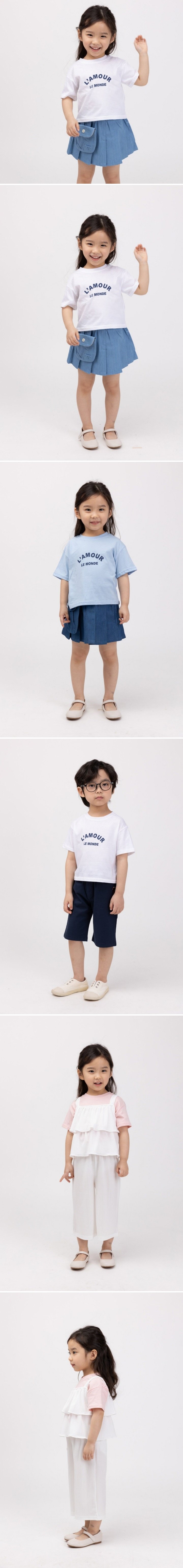 Cocobang - Korean Children Fashion - #kidzfashiontrend - Crop Tee