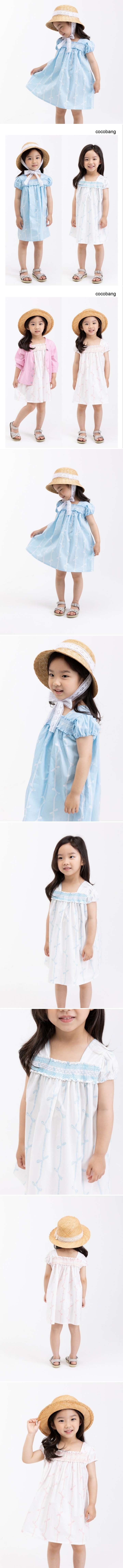 Cocobang - Korean Children Fashion - #magicofchildhood - Ribbon One-piece