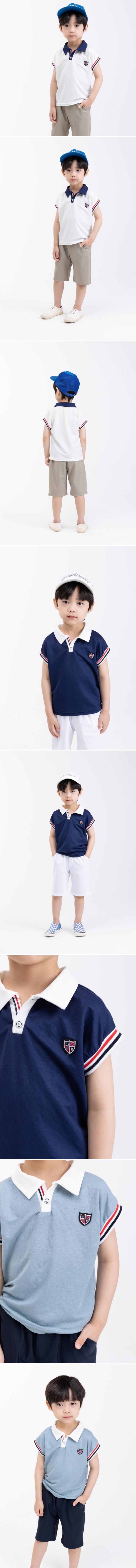 Cocobang - Korean Children Fashion - #minifashionista - Collar Tee