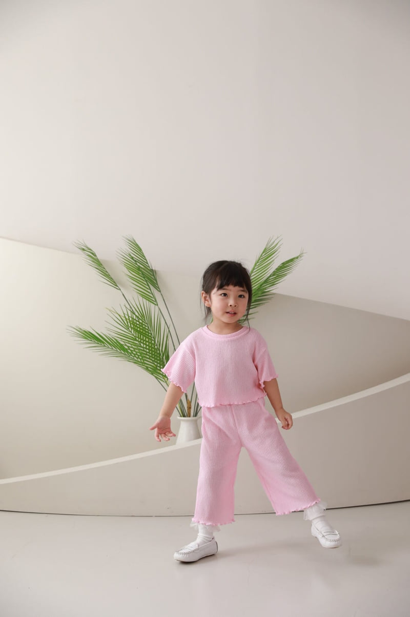 Color - Korean Children Fashion - #Kfashion4kids - Toy Top Bottom Set - 6