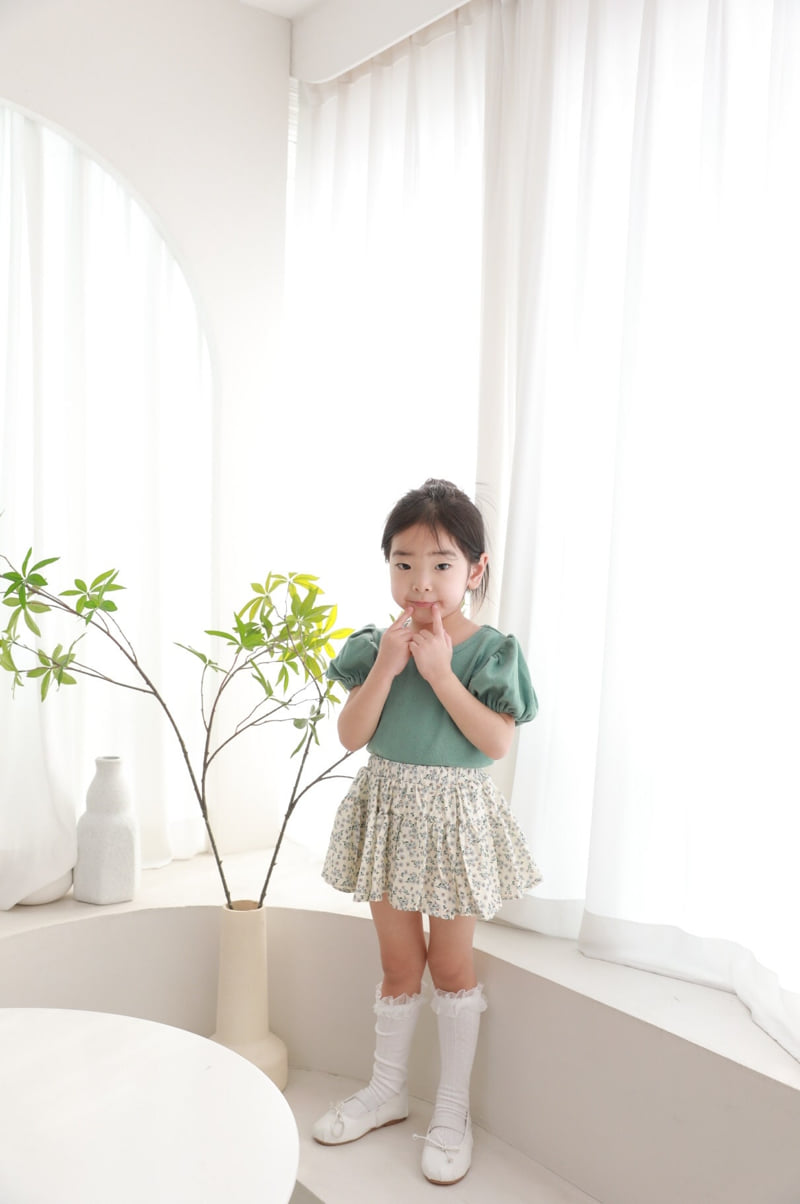 Color - Korean Children Fashion - #Kfashion4kids - Eyelet Tee - 5