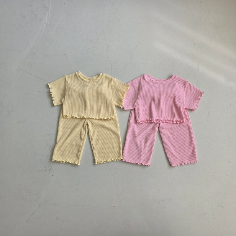 Color - Korean Children Fashion - #childofig - Toy Top Bottom Set - 11