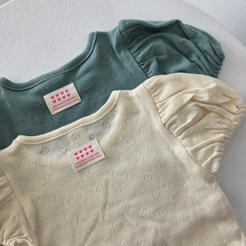 Color - Korean Children Fashion - #childofig - Eyelet Tee - 11
