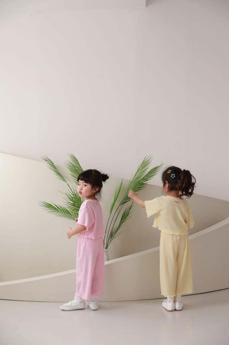 Color - Korean Children Fashion - #discoveringself - Toy Top Bottom Set