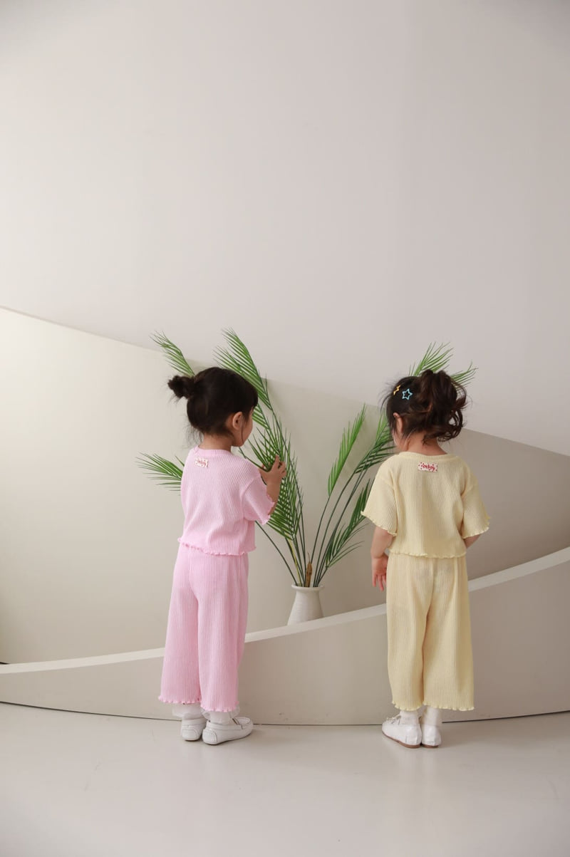 Color - Korean Children Fashion - #fashionkids - Toy Top Bottom Set - 2