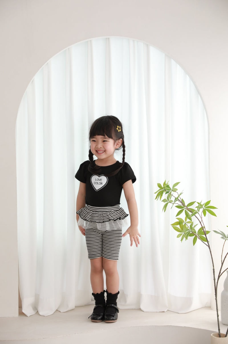 Color - Korean Children Fashion - #kidsshorts - Lulu Tee - 5