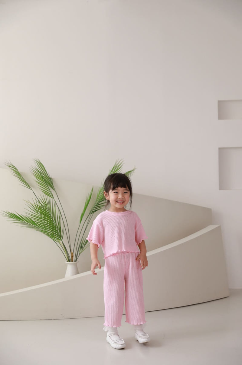 Color - Korean Children Fashion - #kidzfashiontrend - Toy Top Bottom Set - 5