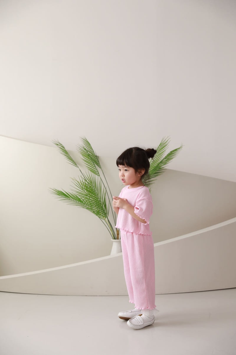 Color - Korean Children Fashion - #littlefashionista - Toy Top Bottom Set - 7