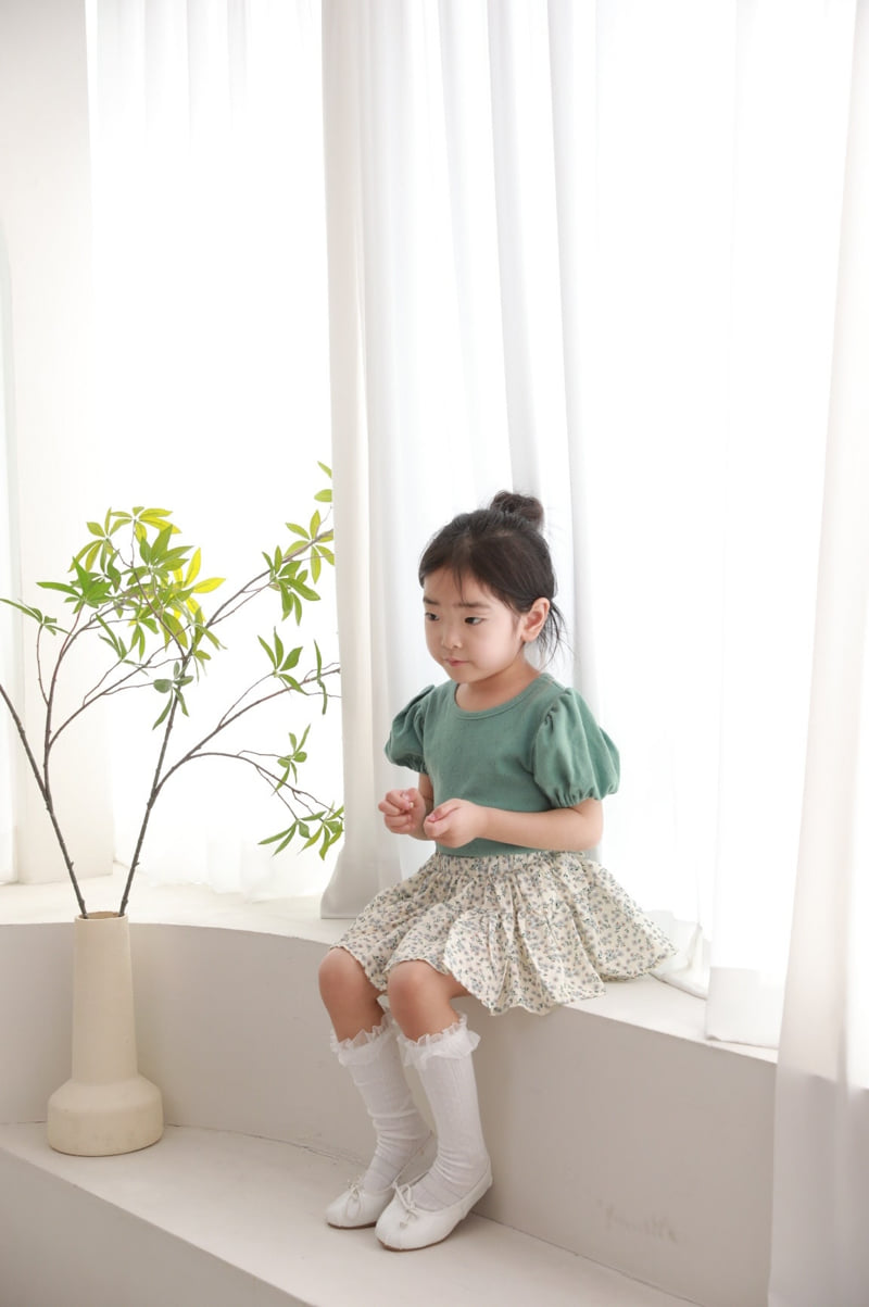 Color - Korean Children Fashion - #littlefashionista - Eyelet Tee - 6
