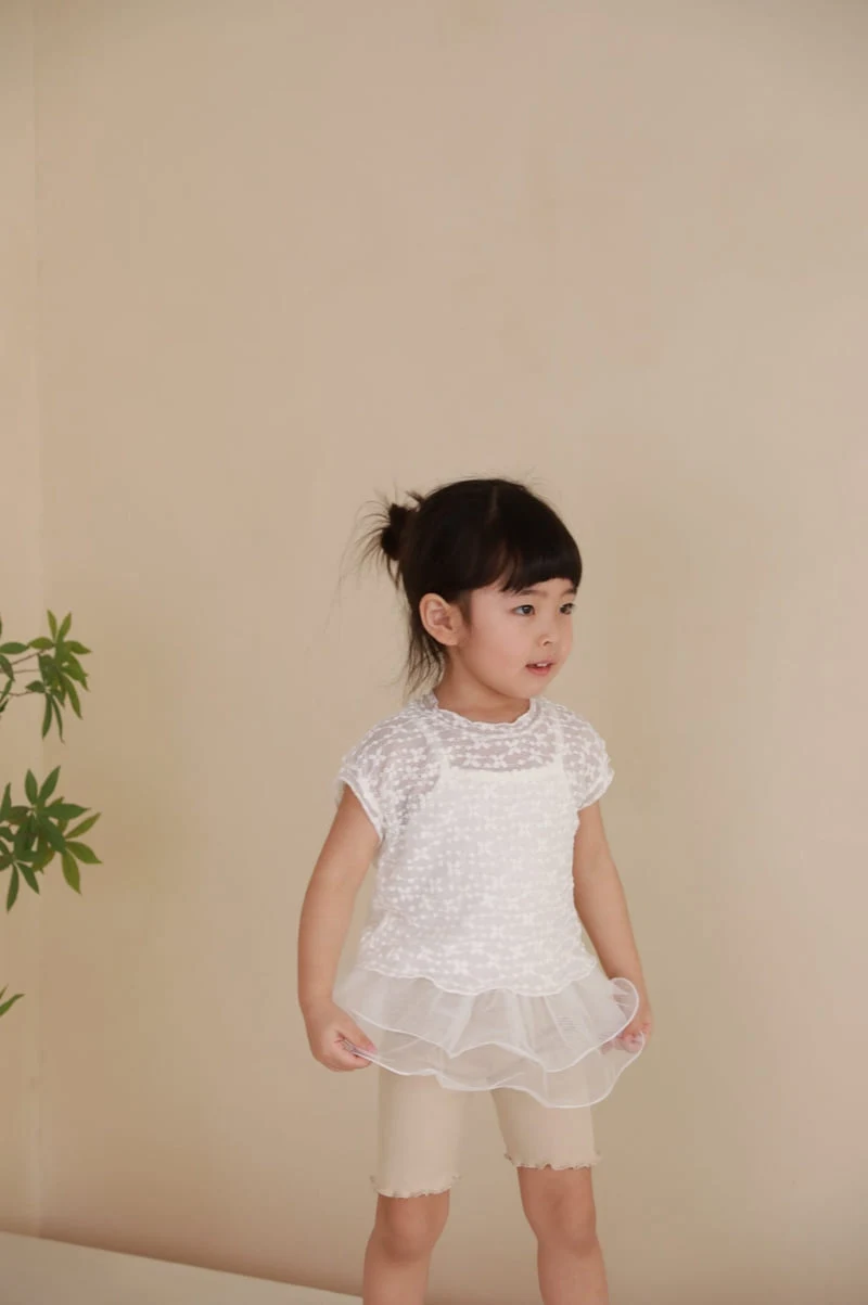 Color - Korean Children Fashion - #littlefashionista - Angel Sleeveless One-piece - 2