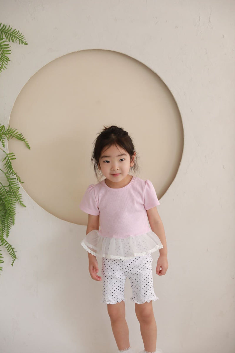 Color - Korean Children Fashion - #magicofchildhood - Dot Leggings - 5
