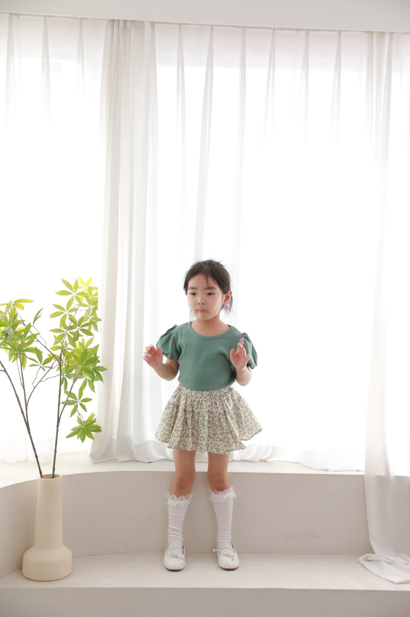 Color - Korean Children Fashion - #magicofchildhood - Eyelet Tee - 7