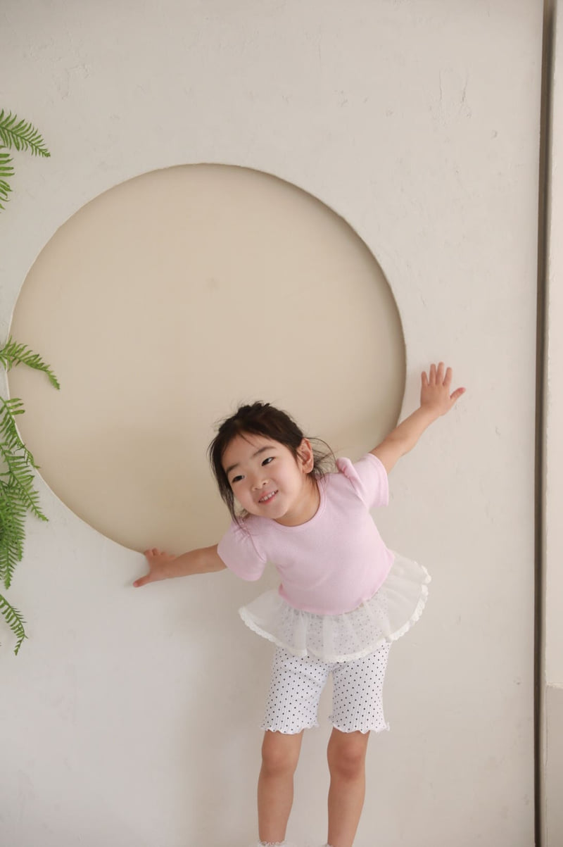 Color - Korean Children Fashion - #minifashionista - Dot Leggings - 6
