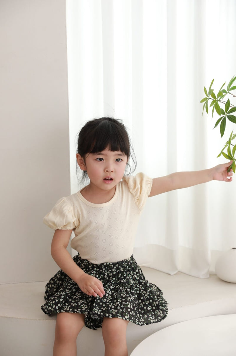 Color - Korean Children Fashion - #minifashionista - Eyelet Tee - 8