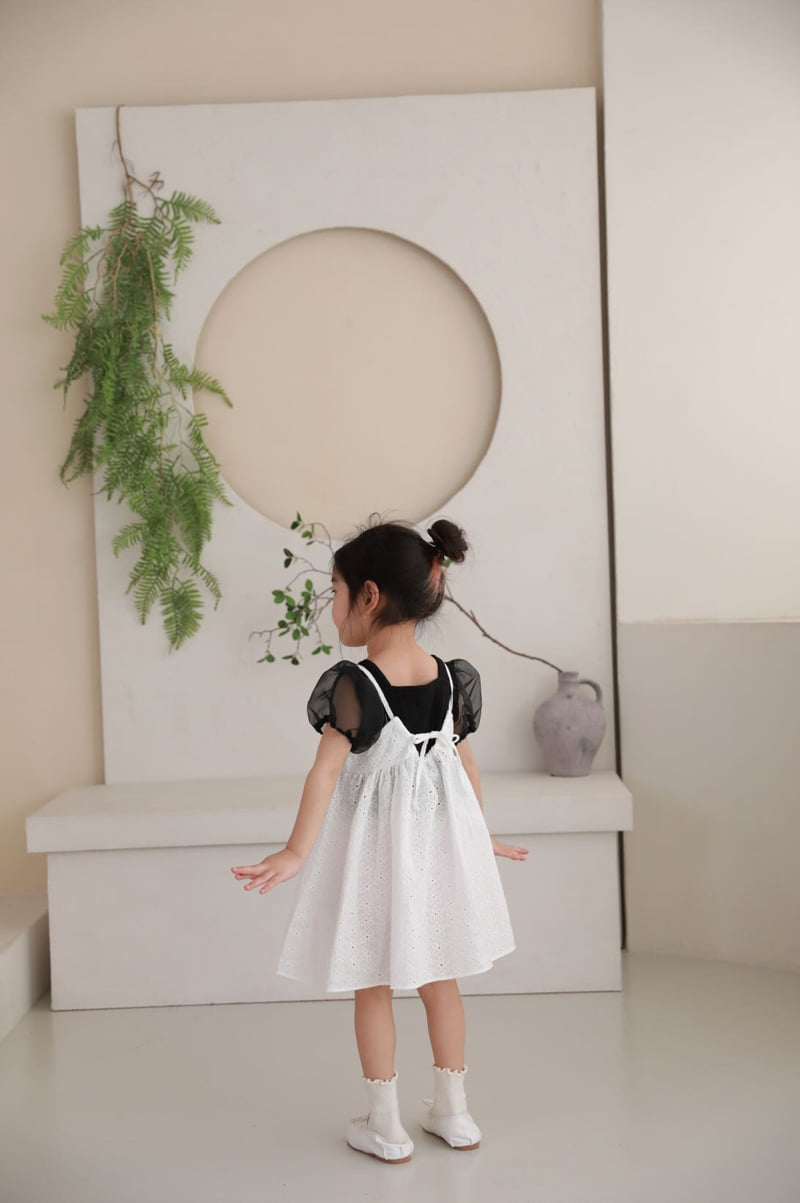 Color - Korean Children Fashion - #minifashionista - Olive Jumper Skirt - 3