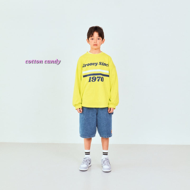 Cotton Candy - Korean Children Fashion - #littlefashionista - Wappen Half Pants - 7