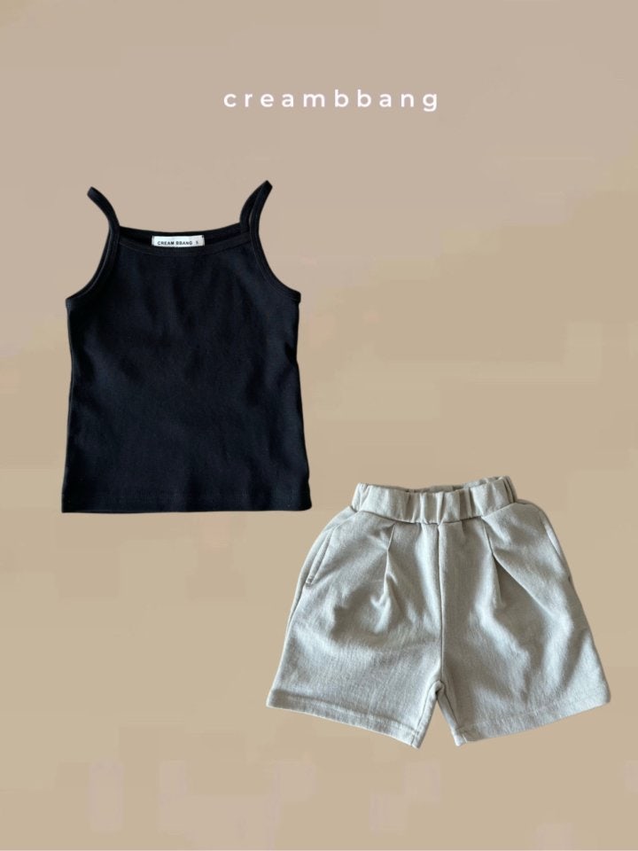 Cream Bbang - Korean Children Fashion - #Kfashion4kids - Rib Sleeveless Tee - 8
