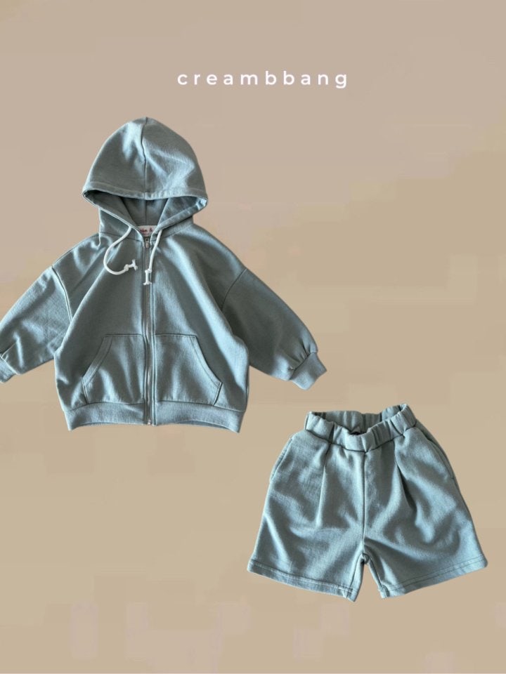 Cream Bbang - Korean Children Fashion - #fashionkids - Tencel Hooded Zip-up Jacket - 2