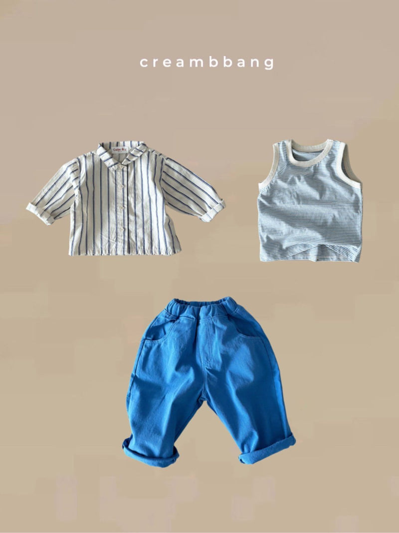 Cream Bbang - Korean Children Fashion - #kidzfashiontrend - Bio Cotton Pants - 3