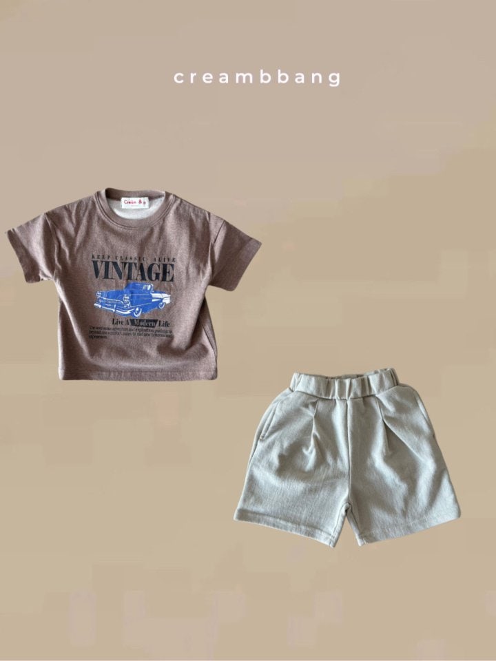 Cream Bbang - Korean Children Fashion - #minifashionista - One-tuck Pants - 8