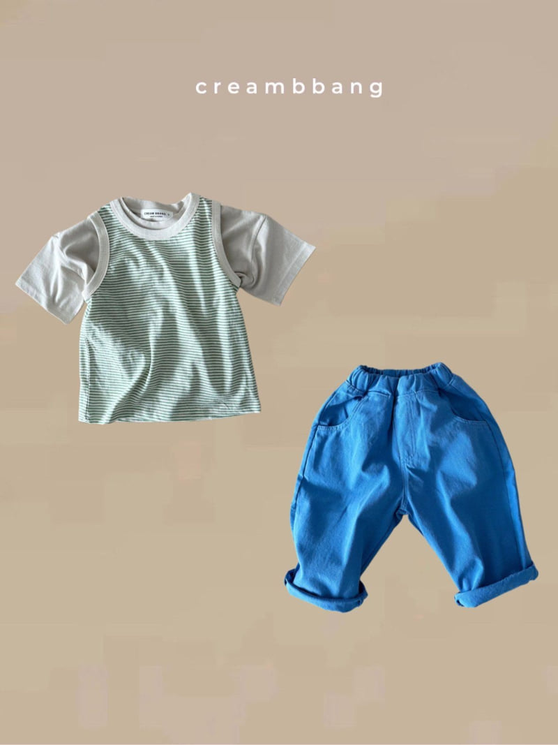 Cream Bbang - Korean Children Fashion - #minifashionista - Bio Cotton Pants - 7