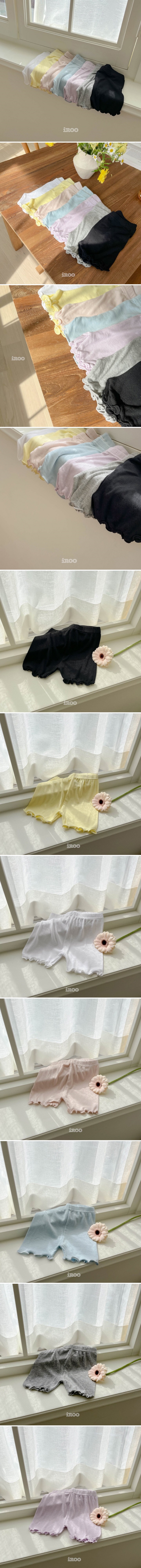 Dae Sung Sa - Korean Children Fashion - #prettylittlegirls - Short Tencel Rib Underpants (Junior)