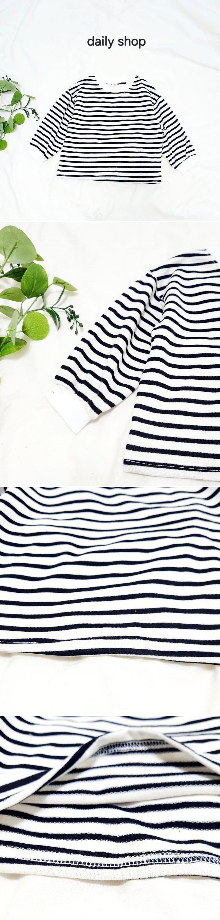 Daily shop - Korean Children Fashion - #childofig - Stripe Tee