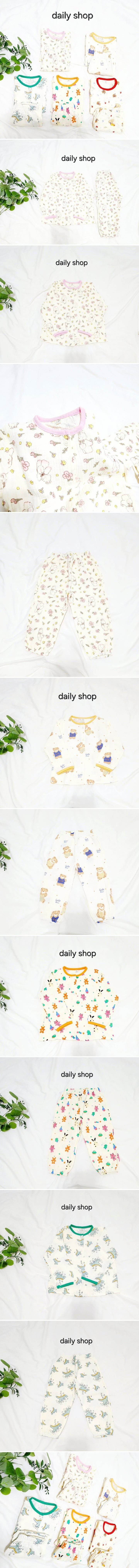 Daily shop - Korean Children Fashion - #kidsshorts - Cotton Pajamas