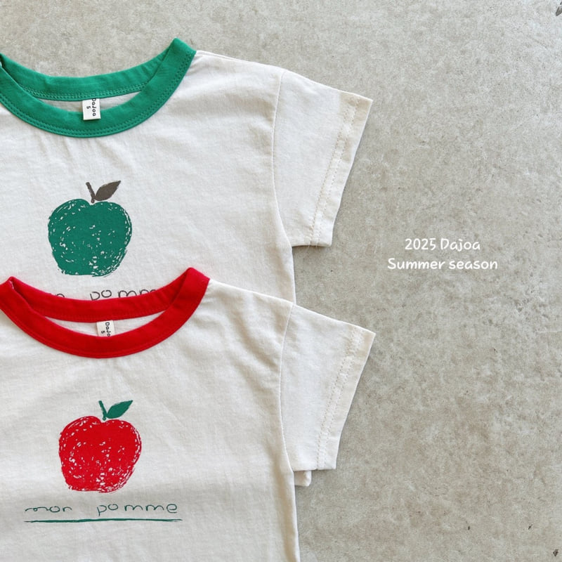 Dajoa - Korean Children Fashion - #designkidswear - Apple Top Bottom Set - 6