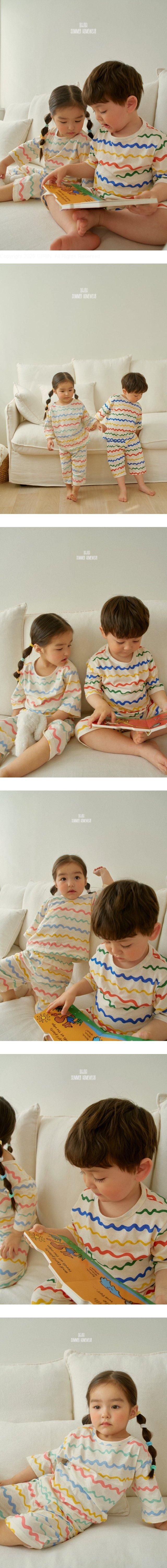Dajoa - Korean Children Fashion - #kidsshorts - Wave Easywear