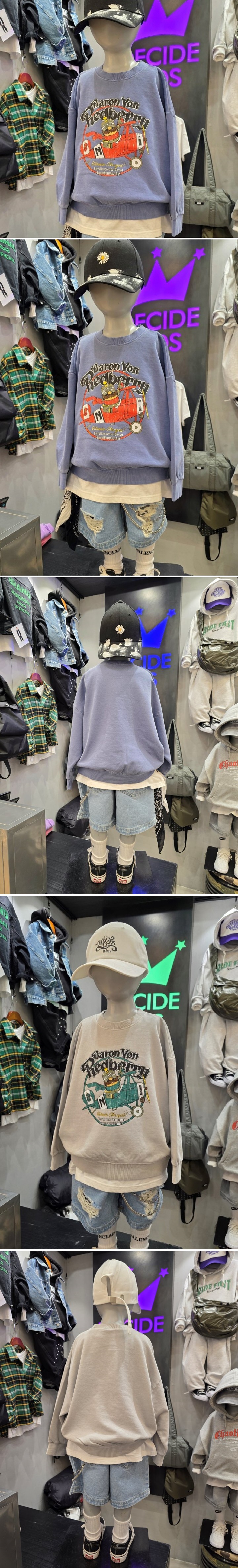Decide Kids - Korean Children Fashion - #minifashionista - Airplane Sweatshirts (Kids) - 2