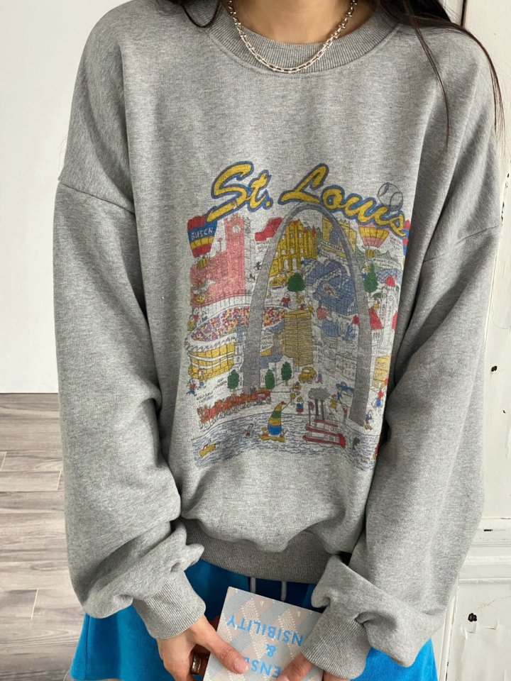 Diana - Korean Women Fashion - #momslook - Saint Louis Sweatshirts - 11