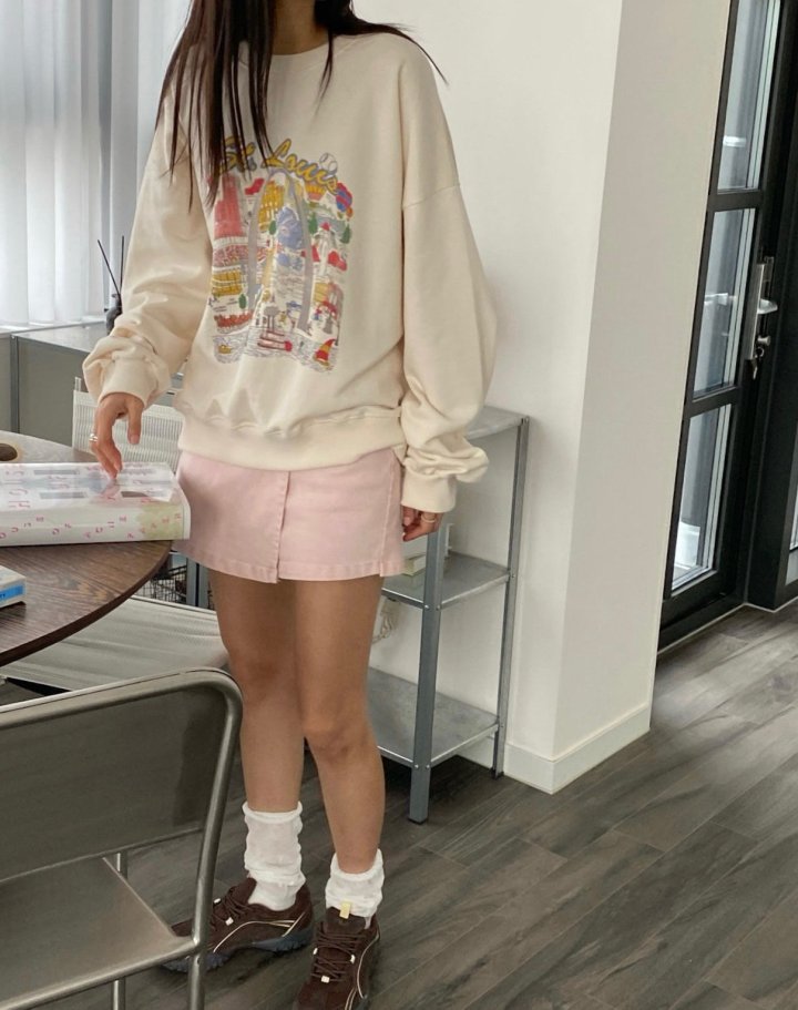 Diana - Korean Women Fashion - #momslook - Saint Louis Sweatshirts - 5