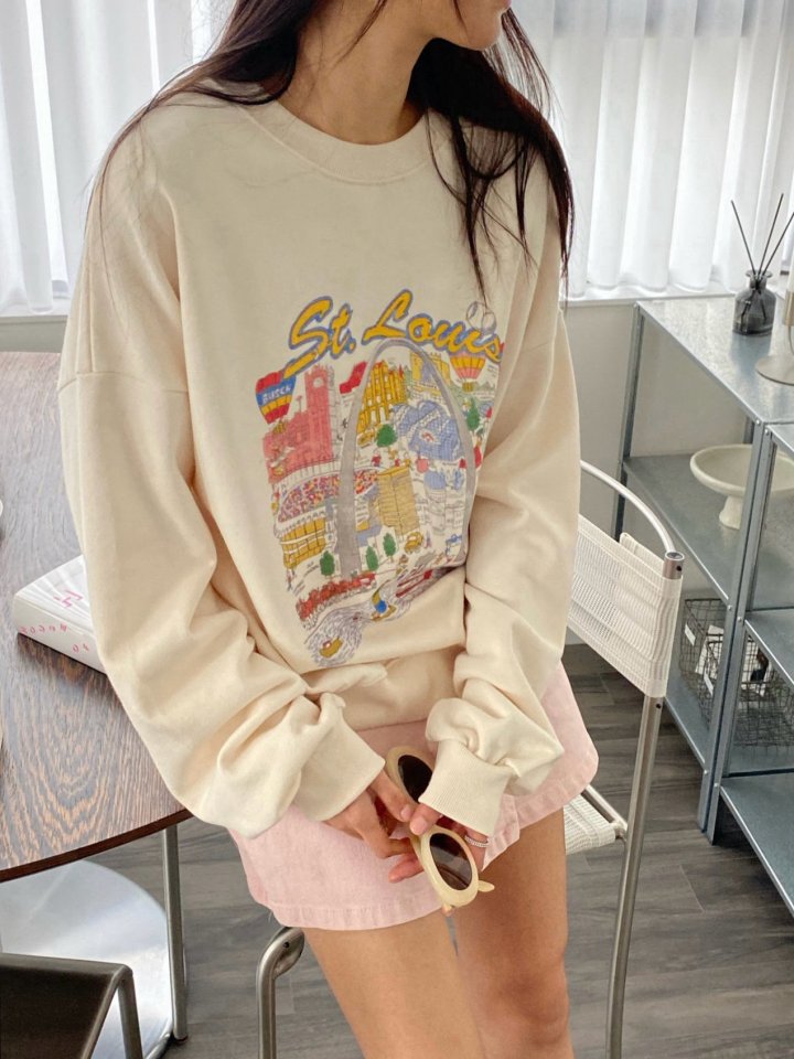 Diana - Korean Women Fashion - #momslook - Saint Louis Sweatshirts - 7