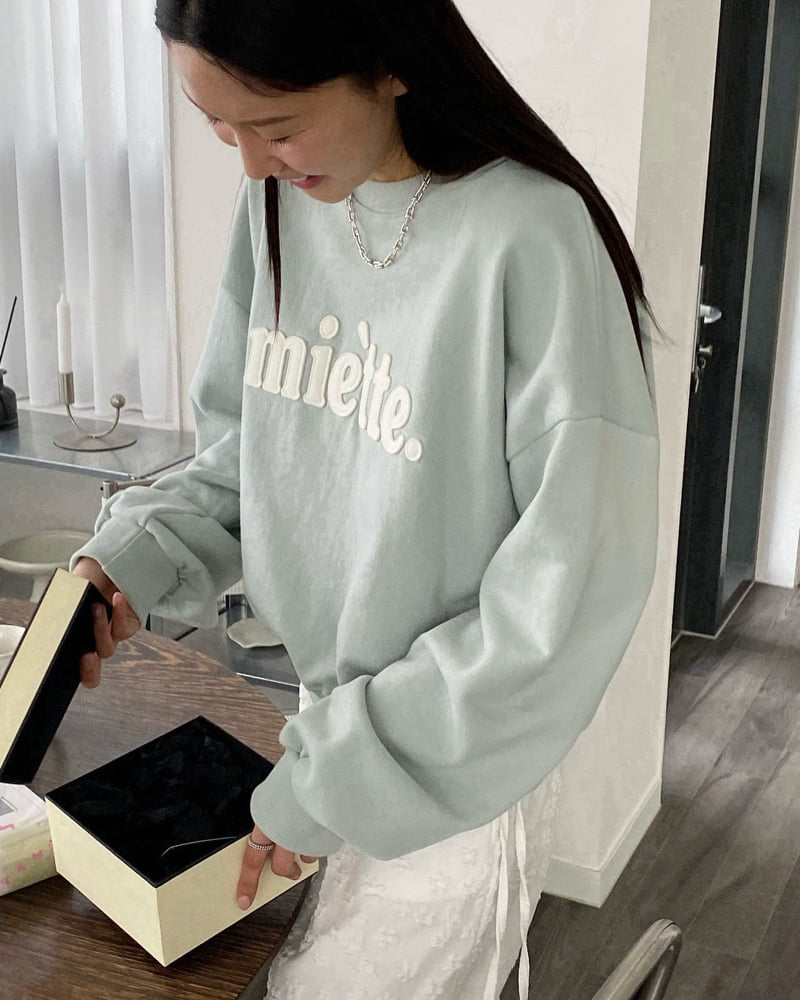 Diana - Korean Women Fashion - #womensfashion - Miette Sweatshirts - 4
