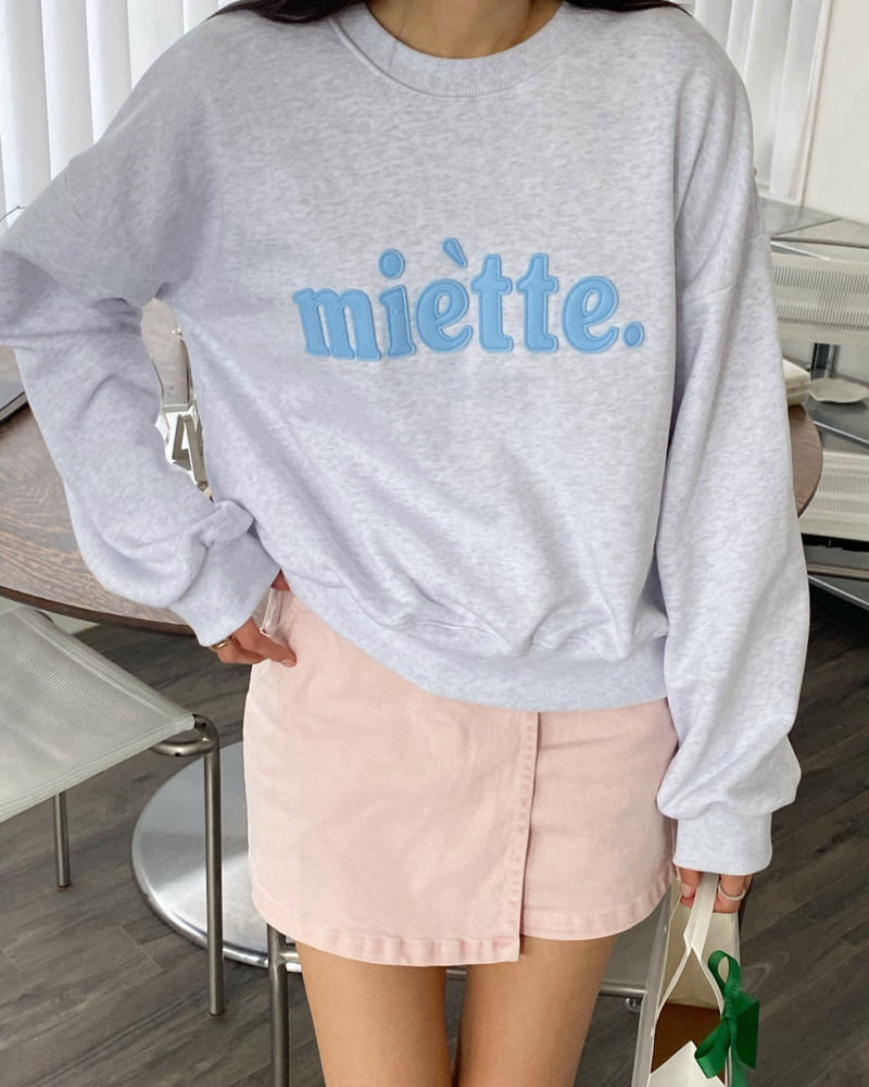 Diana - Korean Women Fashion - #momslook - Miette Sweatshirts - 8