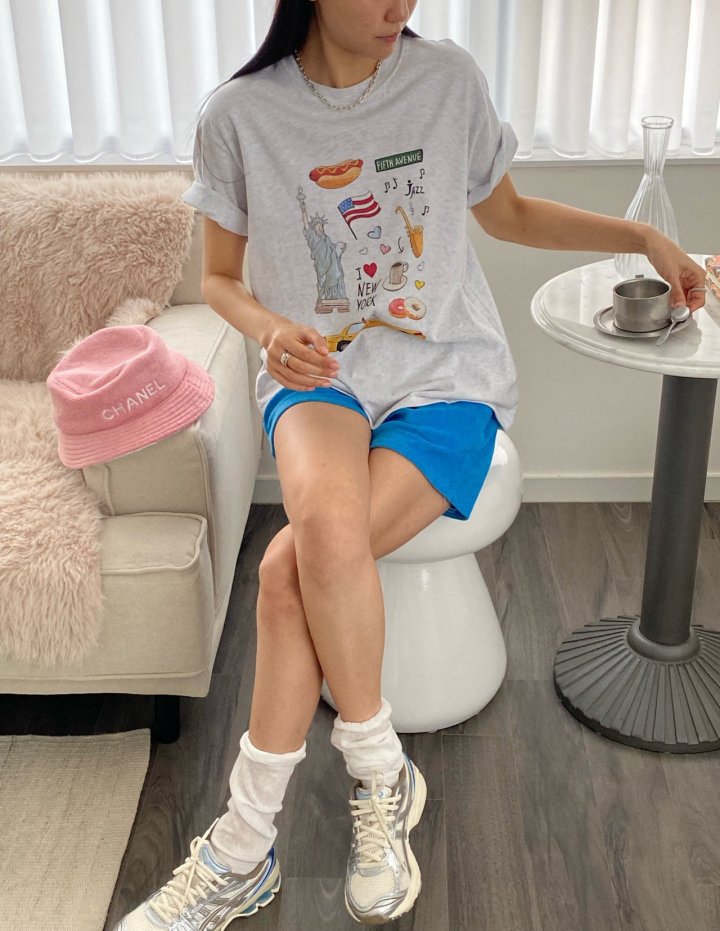 Diana - Korean Women Fashion - #momslook - Hotdog Tee - 11