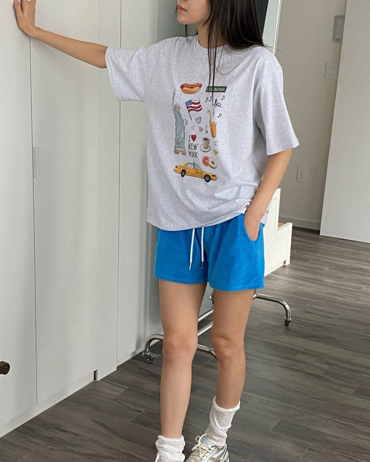 Diana - Korean Women Fashion - #momslook - Hotdog Tee - 9
