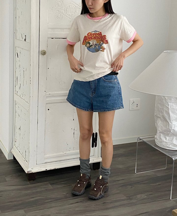 Diana - Korean Women Fashion - #momslook - Cereal Colored Tee - 10
