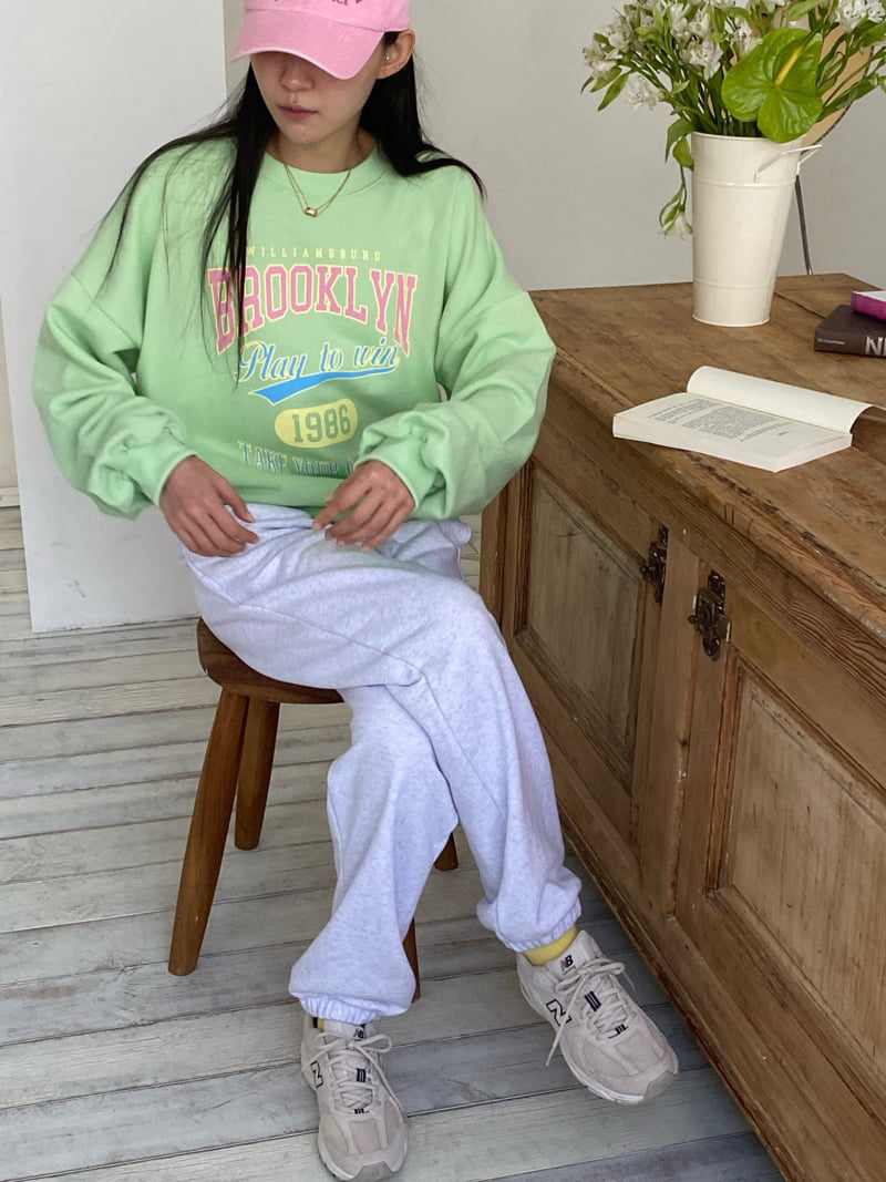 Diana - Korean Women Fashion - #momslook - Brooklyn Sweatshirts - 2