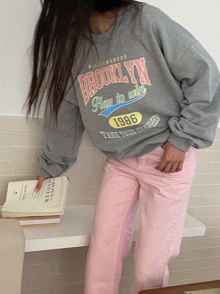 Diana - Korean Women Fashion - #momslook - Brooklyn Sweatshirts - 7