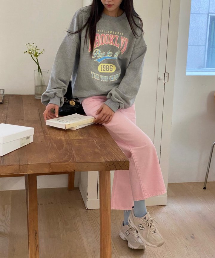 Diana - Korean Women Fashion - #momslook - Brooklyn Sweatshirts - 8