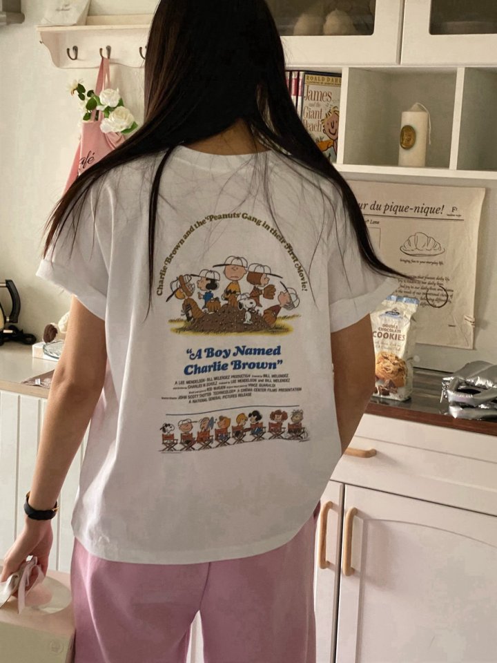 Diana - Korean Women Fashion - #womensfashion - Boy Tee - 4