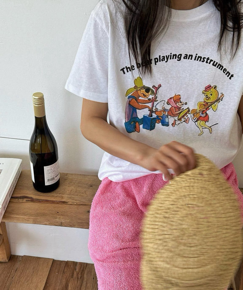 Diana - Korean Women Fashion - #momslook - Playing Tee - 5