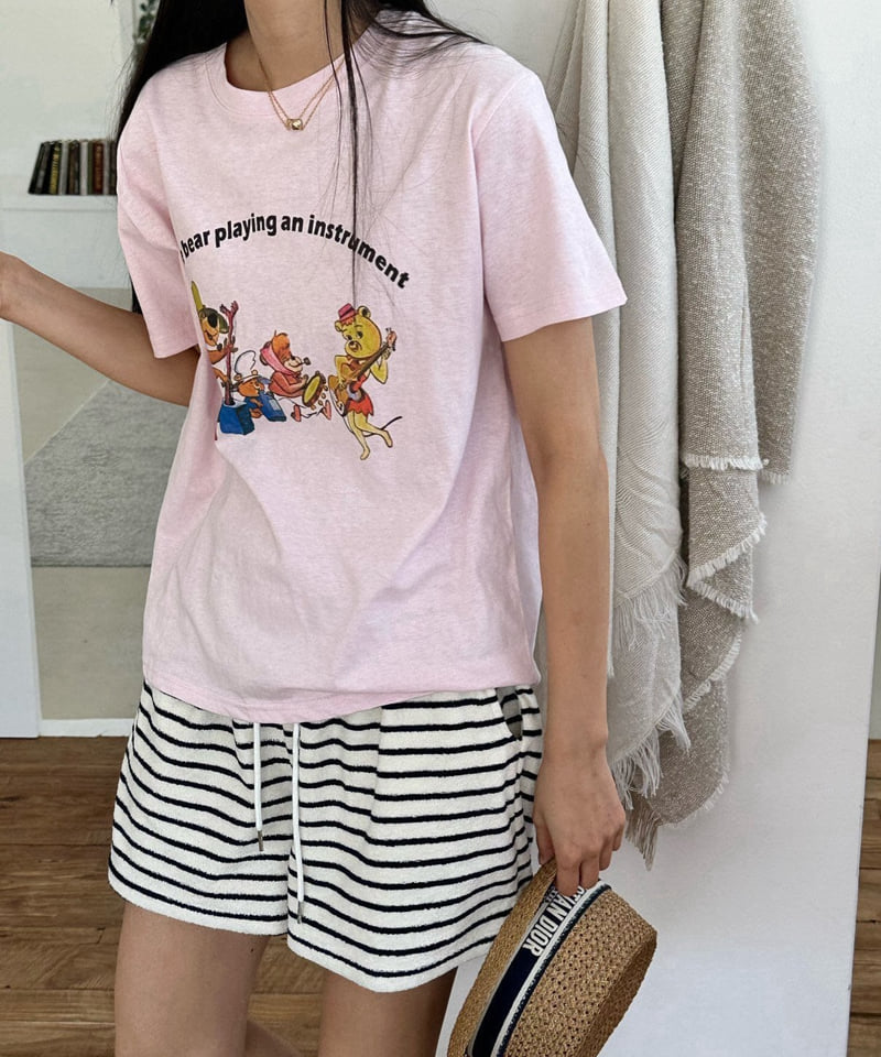 Diana - Korean Women Fashion - #momslook - Playing Tee - 7