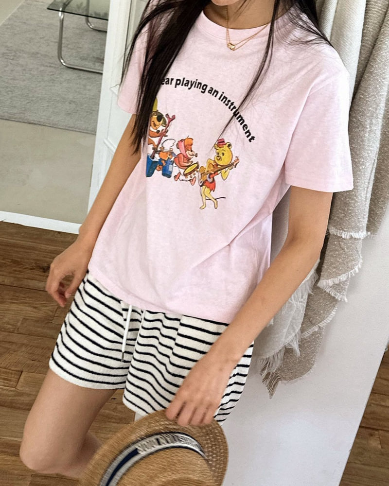 Diana - Korean Women Fashion - #momslook - Playing Tee - 9