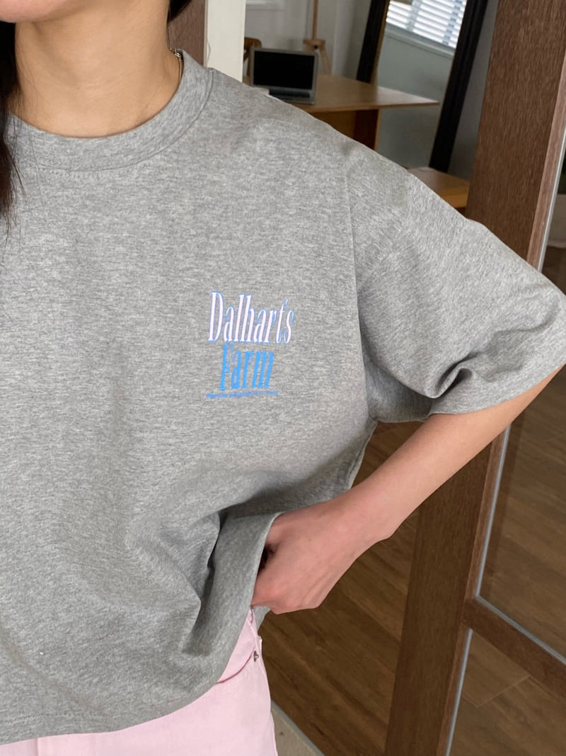 Diana - Korean Women Fashion - #momslook - Dalharts Farm Tee - 8