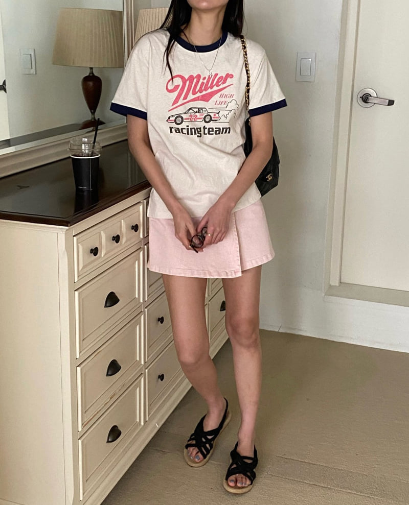 Diana - Korean Women Fashion - #momslook - Colored Miller Te - 12