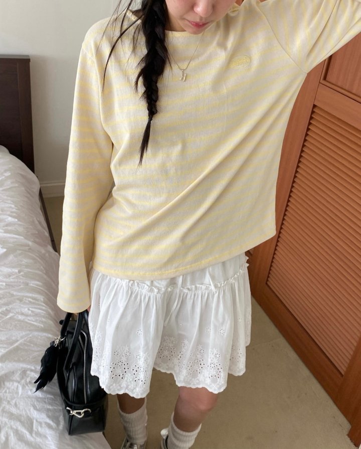 Diana - Korean Women Fashion - #pursuepretty - Andrew Stripe Tee - 8