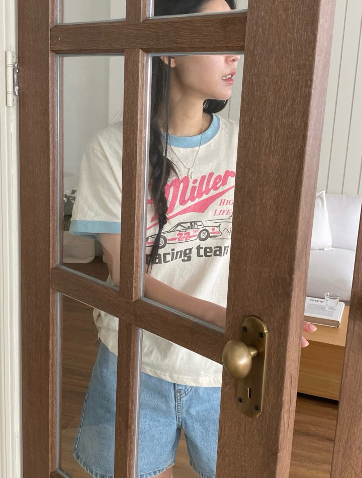 Diana - Korean Women Fashion - #romanticstyle - Colored Miller Te - 8